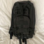 28L Black Tactical Bug Out Backpack for Adventures