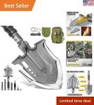 Tactical Folding Shovel Multitool for Emergencies