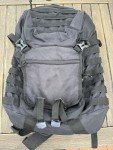 Tactical Black Backpack EDC Ruck with MOLLE