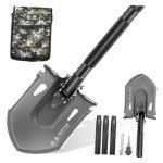 Multifunctional Tactical Folding Survival Shovel