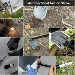 Multifunctional Tactical Folding Survival Shovel