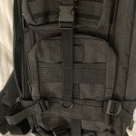 28L Black Tactical Bug Out Backpack for Adventures