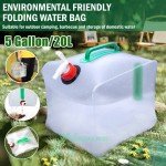 5 Gallon Collapsible Water Container with Spigot