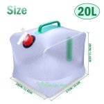 5 Gallon Collapsible Water Container with Spigot