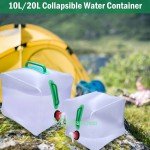 5 Gallon Collapsible Water Container with Spigot