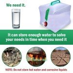 5 Gallon Collapsible Water Container with Spigot