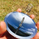 Solar-Powered Waterproof Windproof Camping Lighter