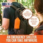 Go Time Gear Survival Tent for 2 People