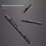 Tactical Flashlight Pen with Tungsten Steel Tip