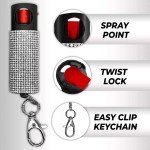 FIGHTSENSE Tactical Stun Gun and Pepper Spray Combo