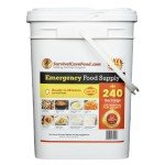 240-Serving Survival Food Kit with 25-Year Shelf Life