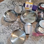 Emergency Survival Mess Kit and Stove Bundle