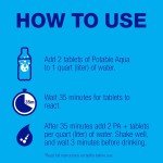 Water Purification Tablets - 100 Count Pack