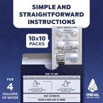 Emergency Water Purifier Tablets for Hiking & Survival