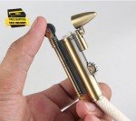 Windproof Vintage Trench Lighter for Camping Survival