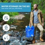 Collapsible Water Storage Bags - 2 Pack, 2.6 Gal