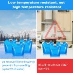 Collapsible Water Container with Spigot for Camping