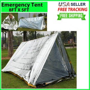 Survival Mylar Thermal Emergency Tent Blanket