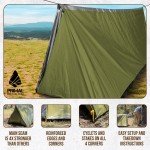 Bug Out Bag Storm Tent with Doors