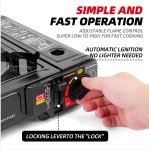 Portable Camping Stove with Fuel & Carrying Case