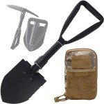 Foldable High Strength E Tool Shovel with Pick