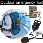 Foldable High Strength E Tool Shovel with Pick