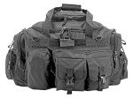 Large Tactical Bug Out Duffle Bag - Black