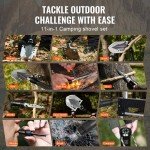 Multi-Function Compact Camping Shovel Tool