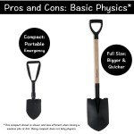 Foldable High Strength E Tool Shovel with Pick