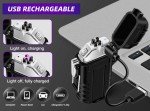 Rechargeable Plasma Lighter and Flashlight Combo