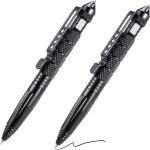 2-Pack Tactical Aluminum Pen with Glass Breaker