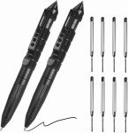 2-Pack Tactical Pens with Self-Defense Features
