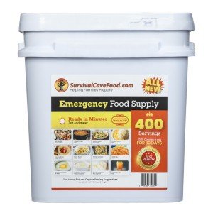 400-Serving Survival Meal Kit with 25-Year Shelf Life