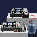 3000W Dual Fuel Camping Stove - Propane & Butane