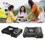 3000W Dual Fuel Camping Stove - Propane & Butane