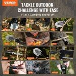 11-in-1 Folding Survival Shovel Multitool