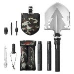 11-in-1 Folding Survival Shovel Multitool