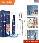 Waterproof Portable Teeth Cleaning Kit with 5 Modes