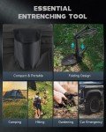 Tactical Mini Shovel - Durable High Carbon Steel