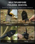 Tactical Mini Shovel - Durable High Carbon Steel