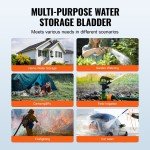 VEVOR 63.4 Gallon Portable Water Storage Tank