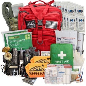 72-Hour Bug Out Bag Survival Kit for 1-2 People