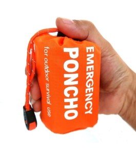 20-Pack Emergency Survival Raincoats and Thermal Blankets