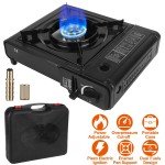 Dual Fuel Portable Camping Stove for Outdoors