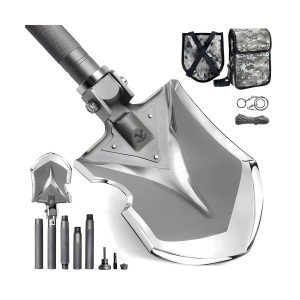 15-in-1 Survival Multitool Camping Shovel