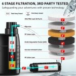 Portable Electric Water Filter for Camping & Prepper Use