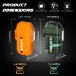 LcFun Waterproof Outdoor Lighter - 2 Pack