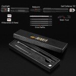 Tactical 6-in-1 Pen: Self Defense & Multi-Tool