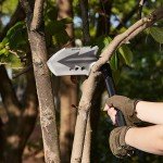 8-in-1 Folding Survival Shovel for Camping