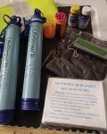 Survival Water Purification Kit and Matches